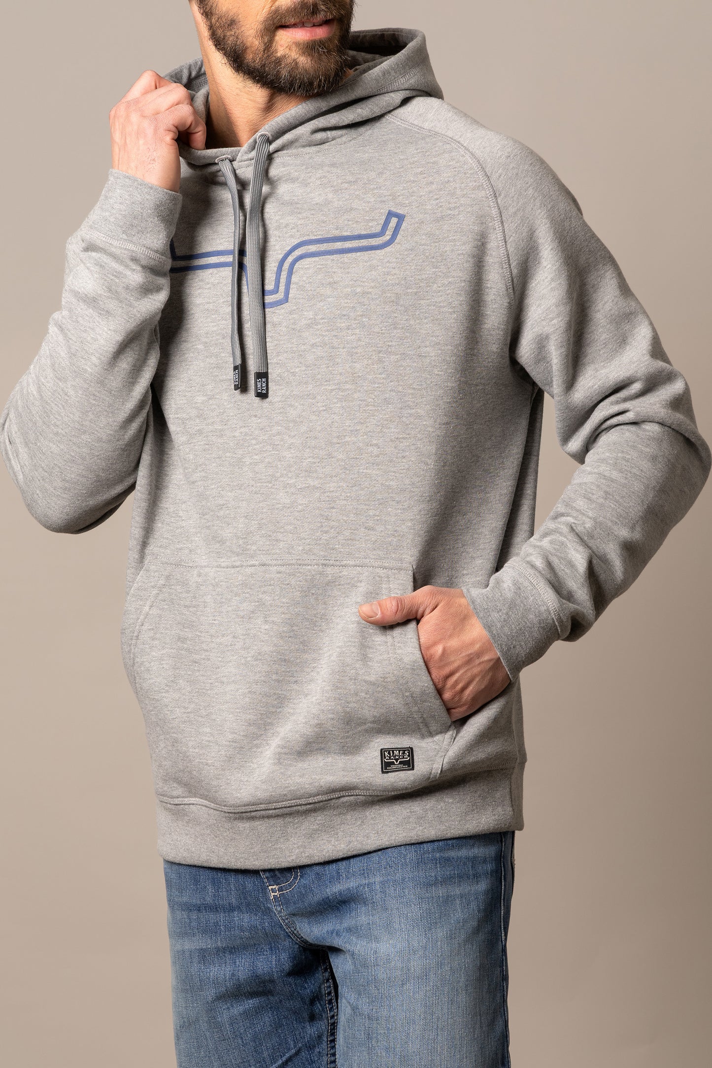 Outlier Hoodie Grey and Blue | MH000000