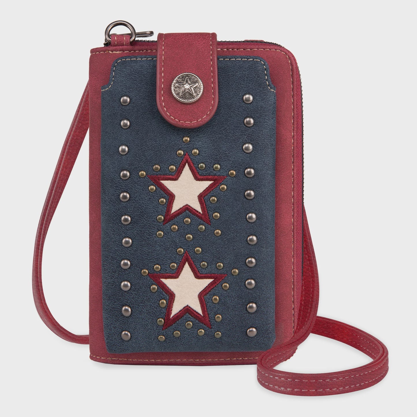 American Bling Cut-Out Start Phone Wallet