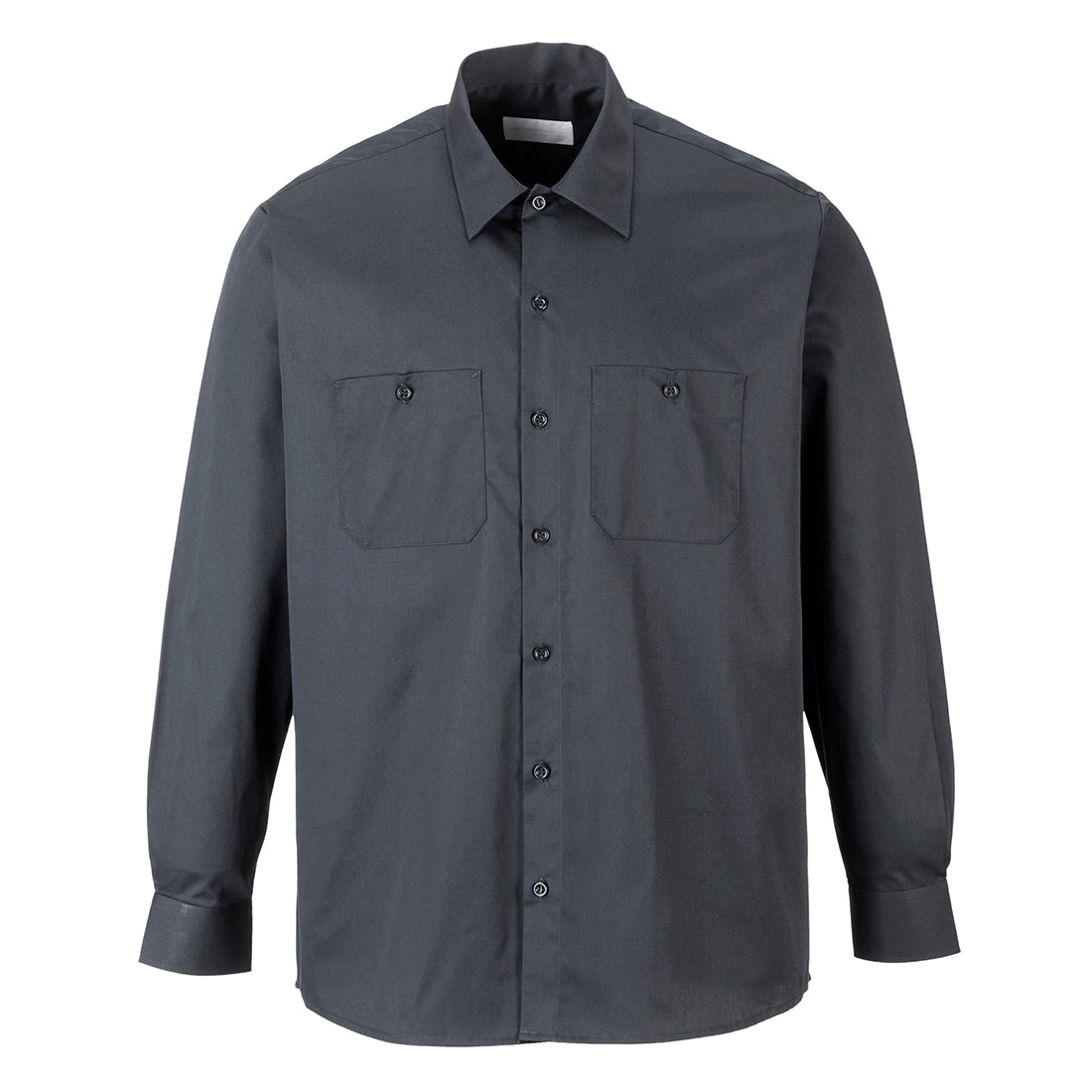 Gray Industrial Work Shirt | S125CGR INDUSTRIAL