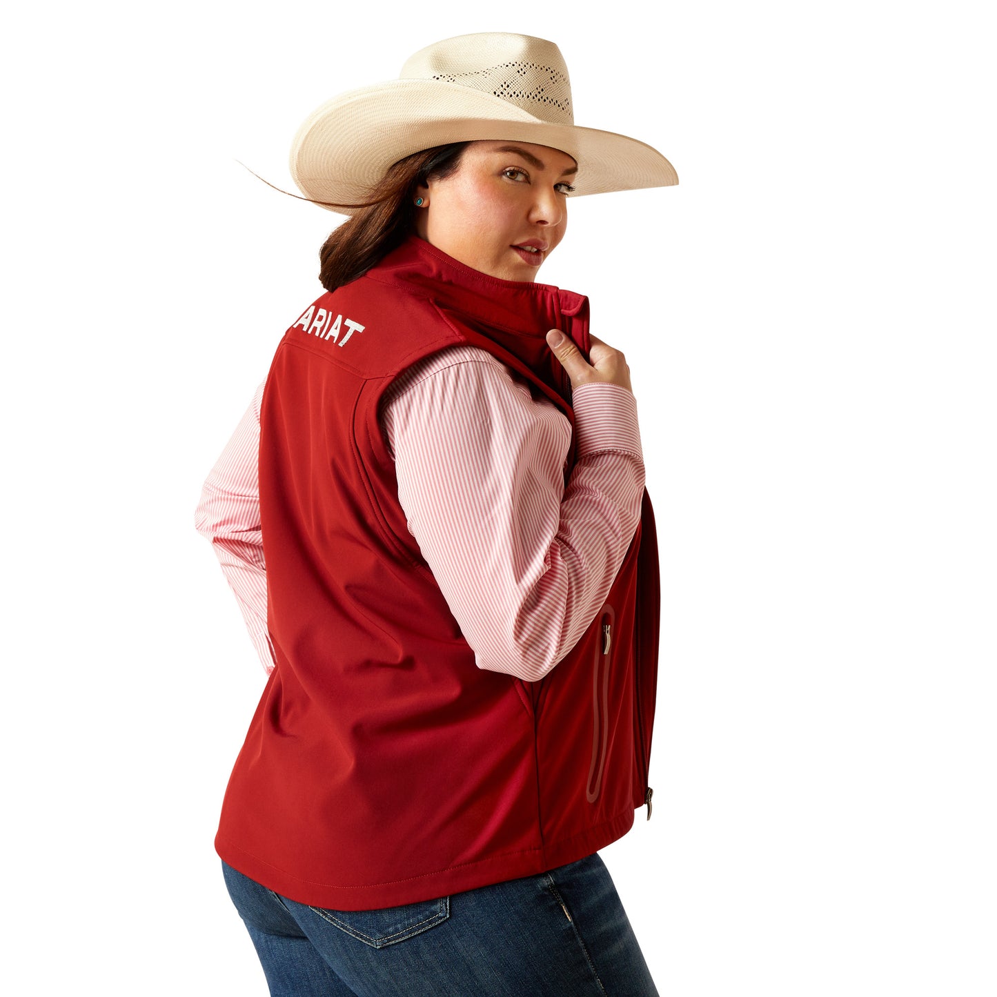 New Team Softshell Red Vest