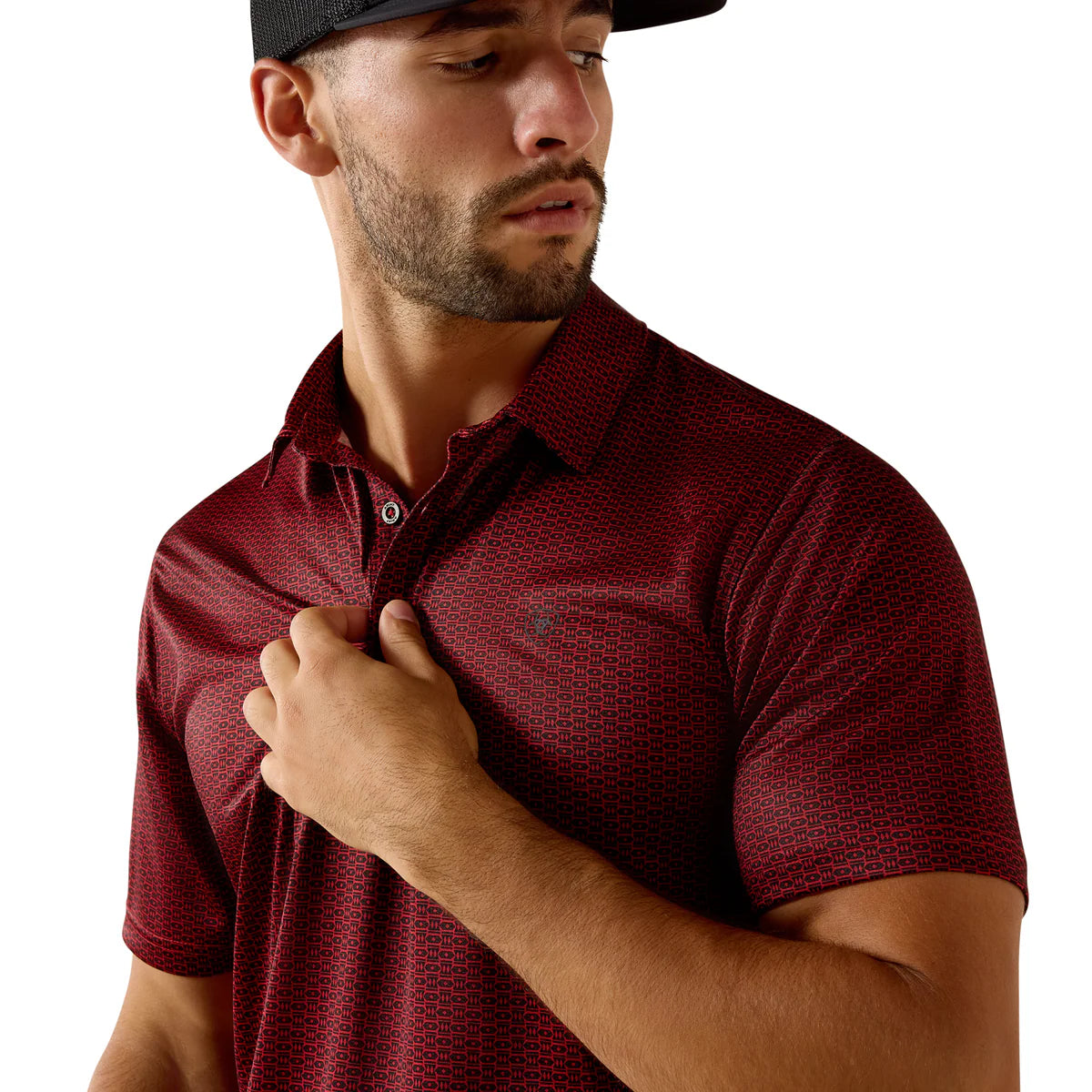 10071092 All Over Print Chilli Pepper Corte Fitted