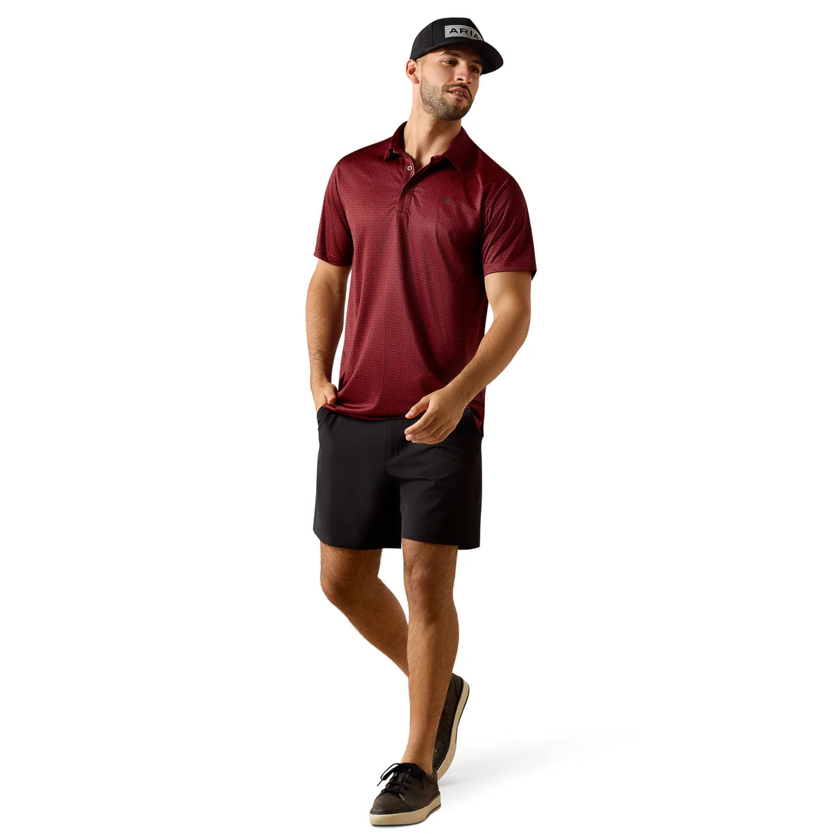 10071092 All Over Print Chilli Pepper Corte Fitted