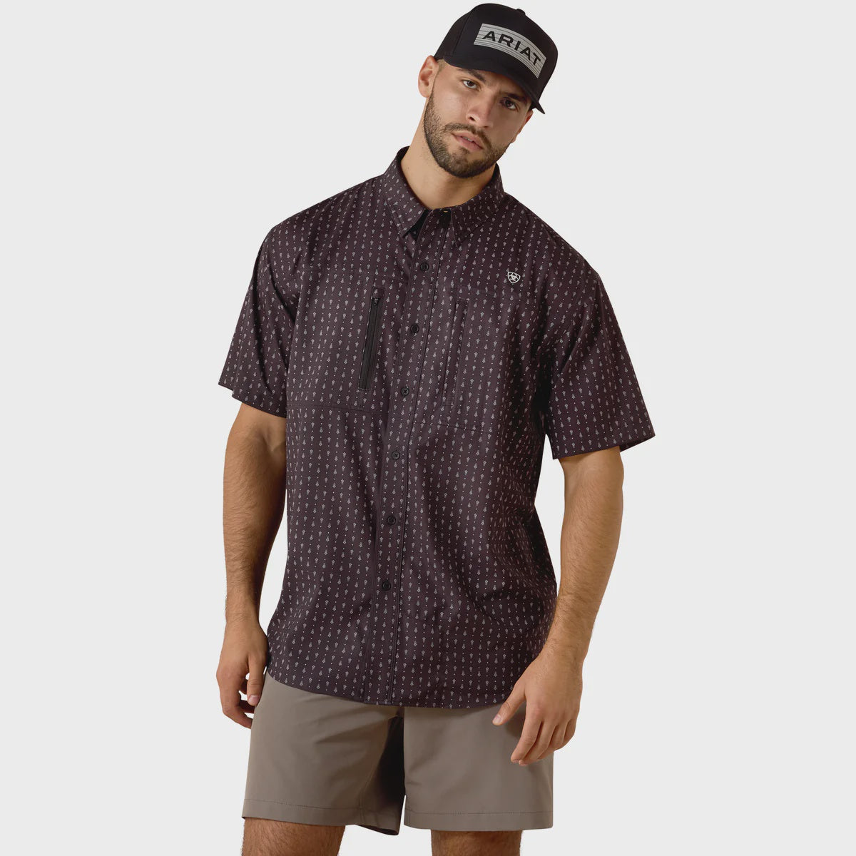 10073431 Printed VentTEK Black Classic Cut