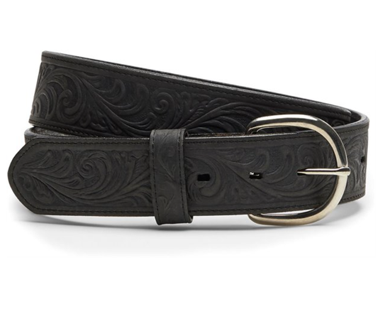 Western Scroll Tooled Belt | 53903 WESTERN SCROLL