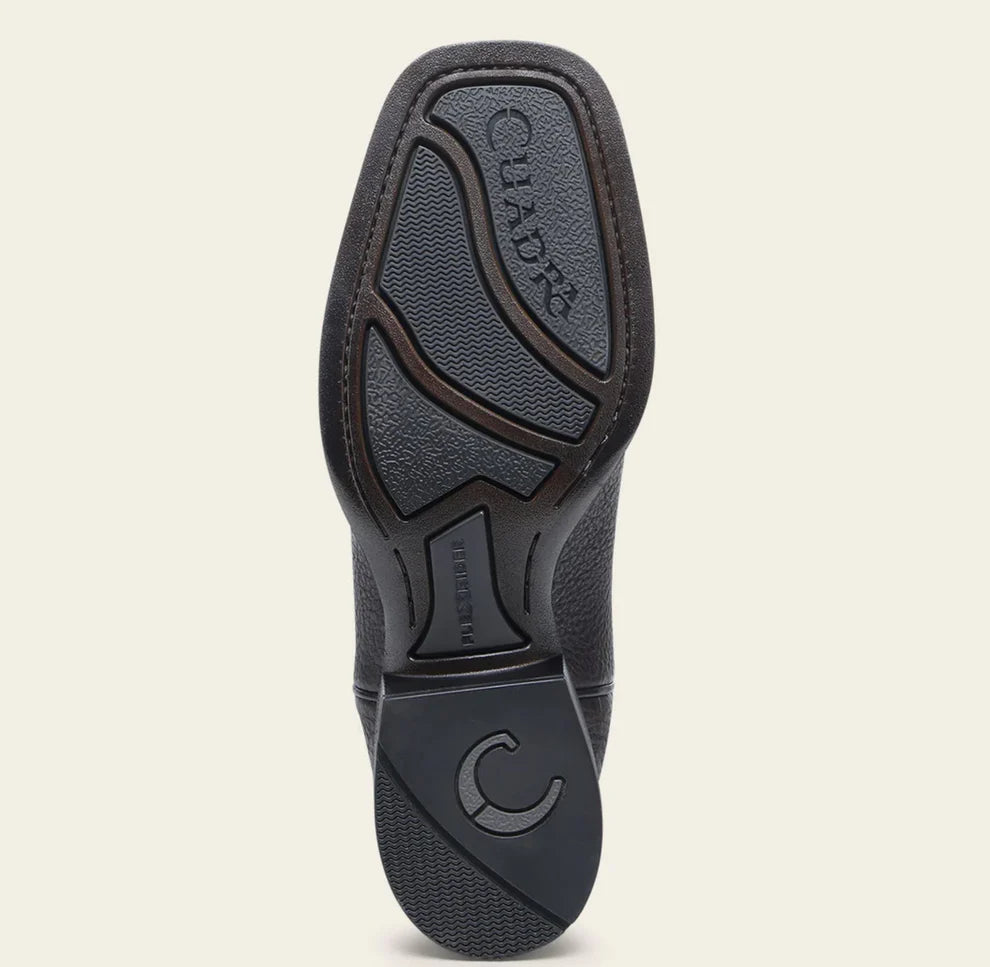 American Bison Embroidery Square Toe