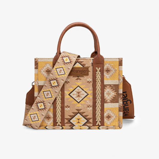 Aztec Pattern Dual Sided Print Tote Bag