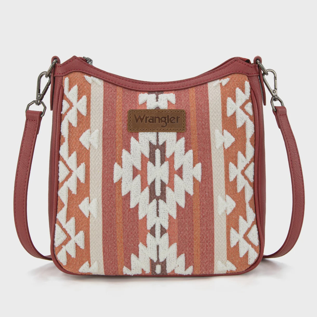 WG313-2003  Sherpa Aztec Canvas Crossbody