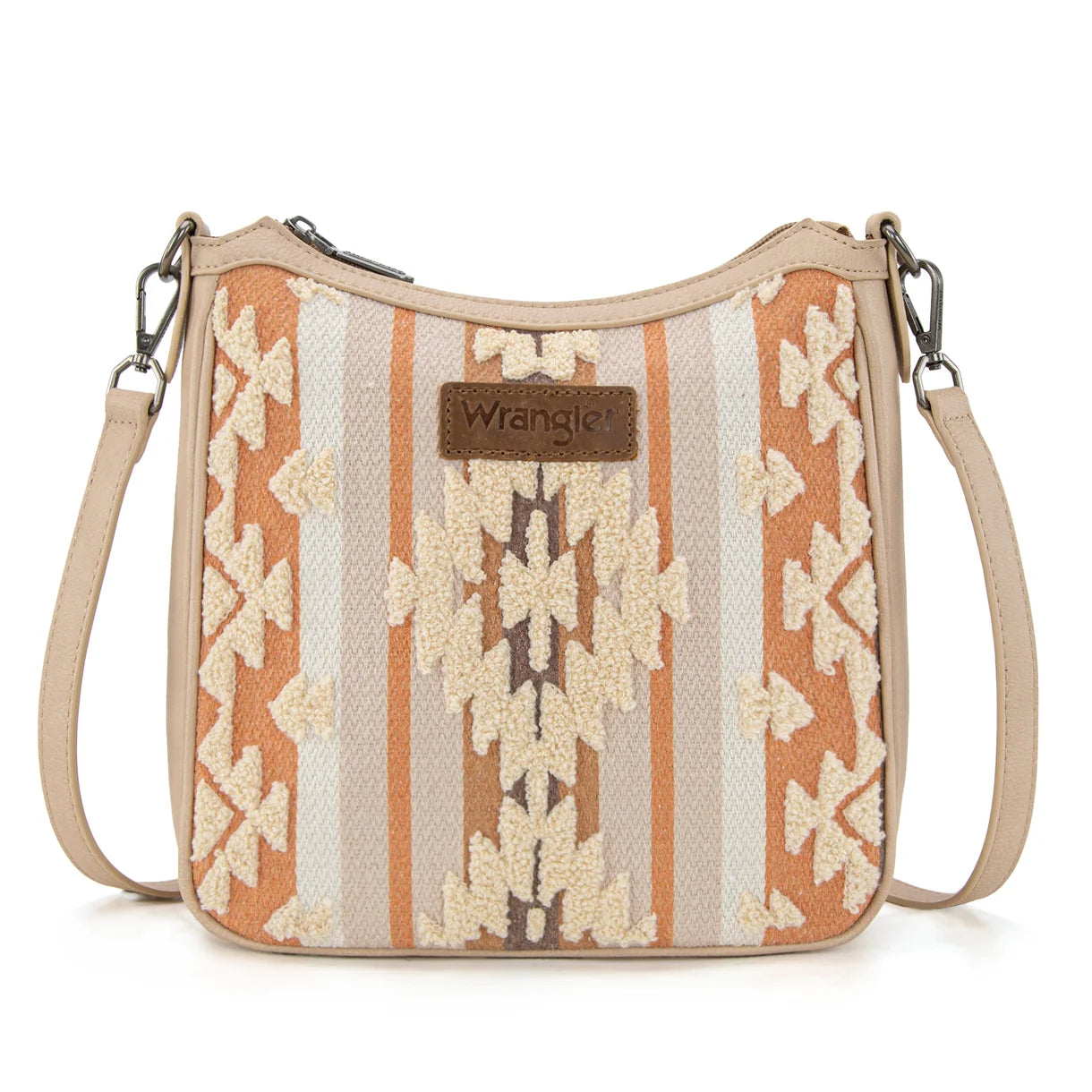 WG313-2003  Sherpa Aztec Canvas Crossbody