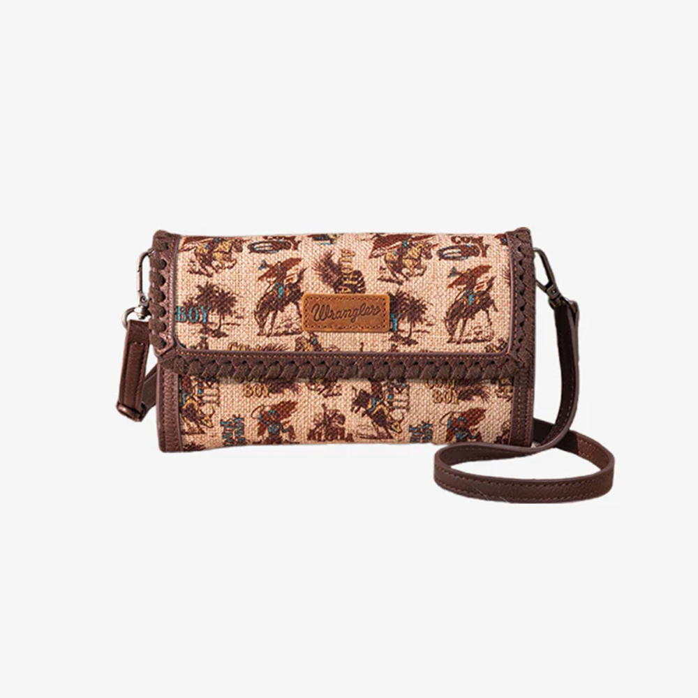 Cowboy Print Mini Crossbody Bag