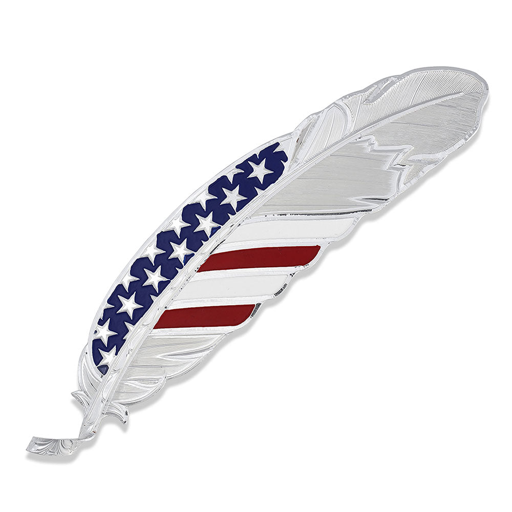 Stars & Stripes USA Flag Hat Feather | HF4692USA