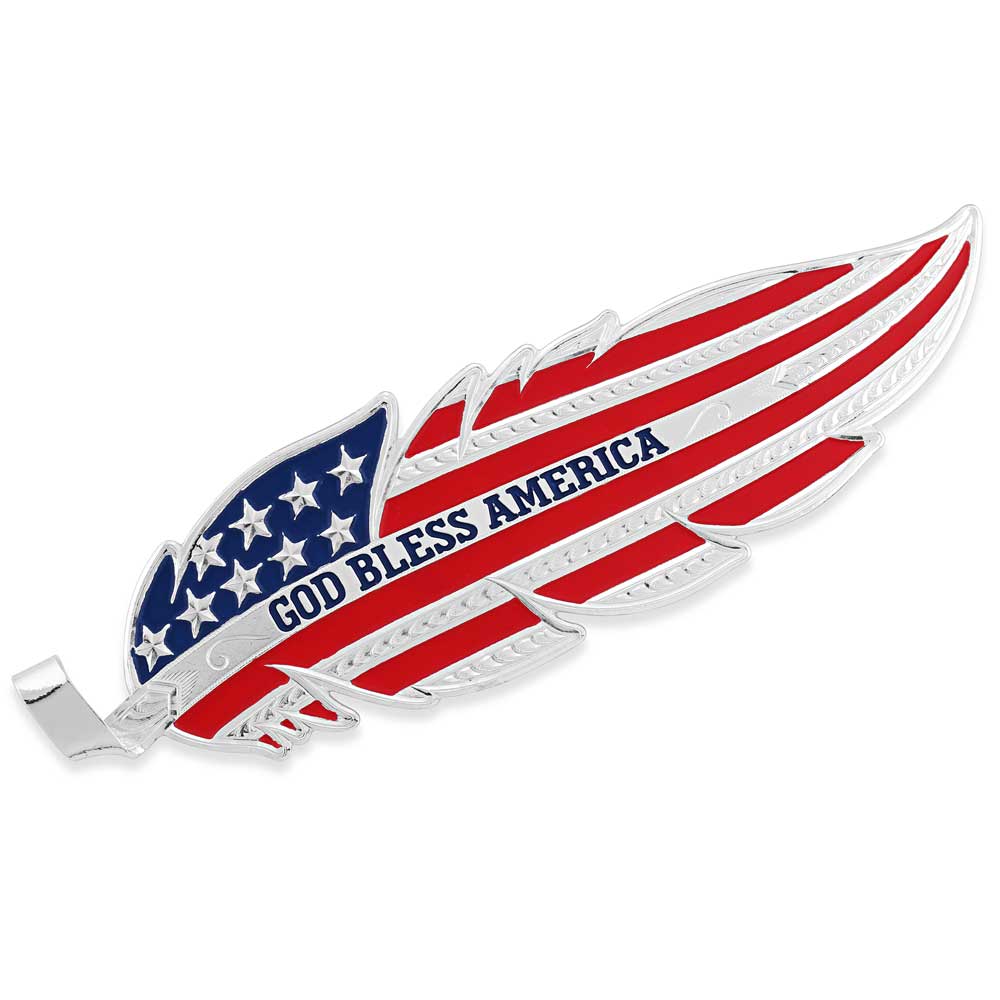 USA Flag Hat Feather Accessories