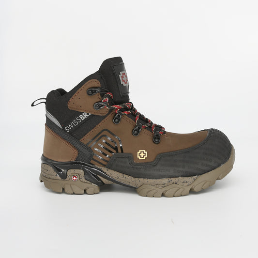 Brown Leather Work Boot Oil and Slip Resistant 408 Zug