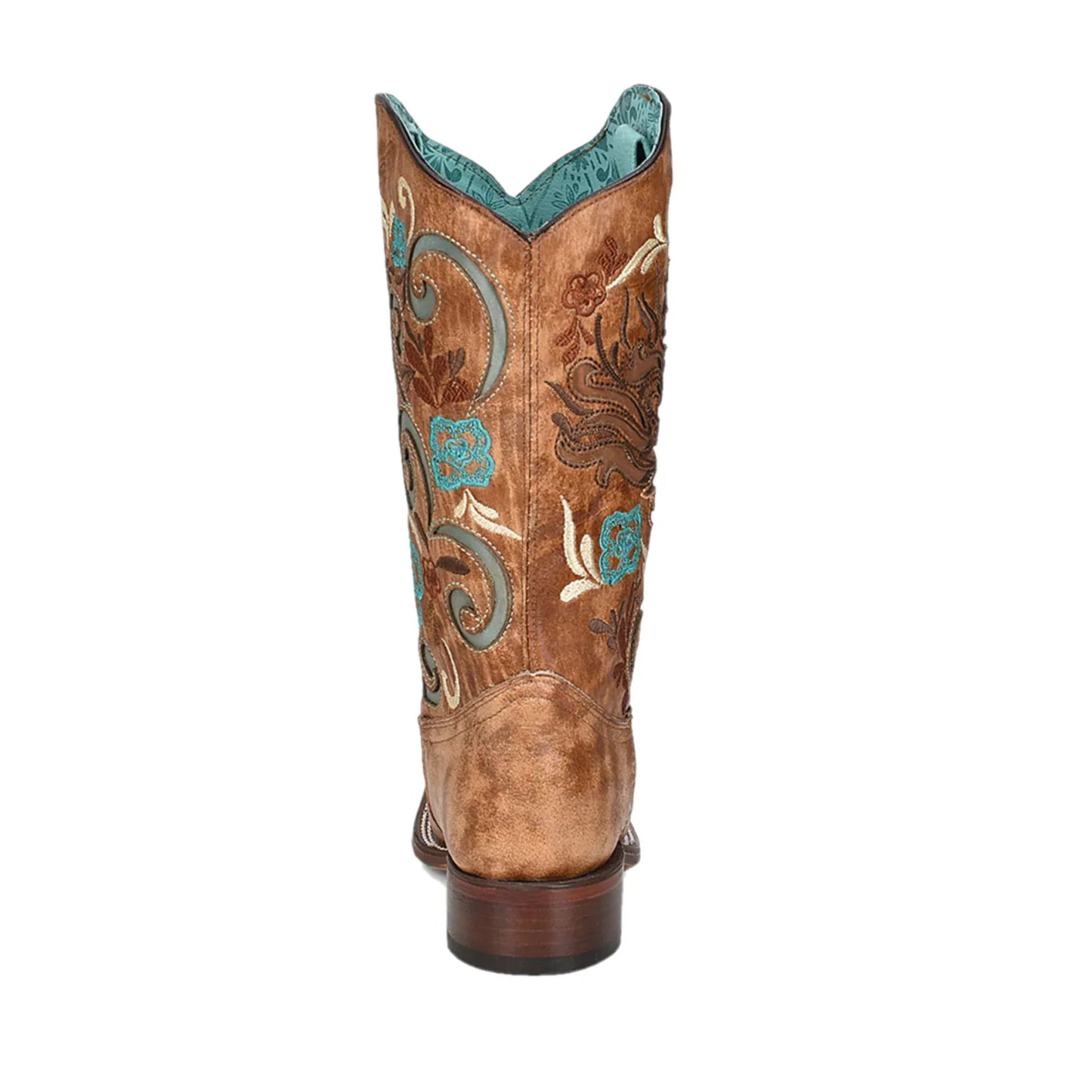 Horse Inlay And Multicolor Embroidery Western Boots | A4266