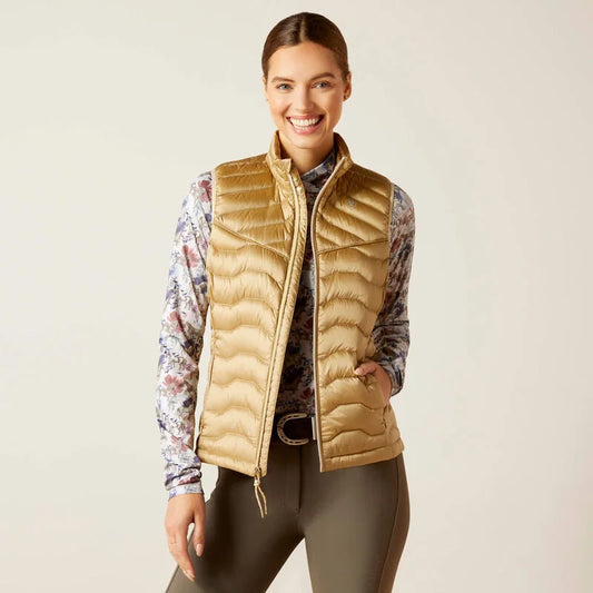 Ideal Down Iridescent Fields Of Rye Vest