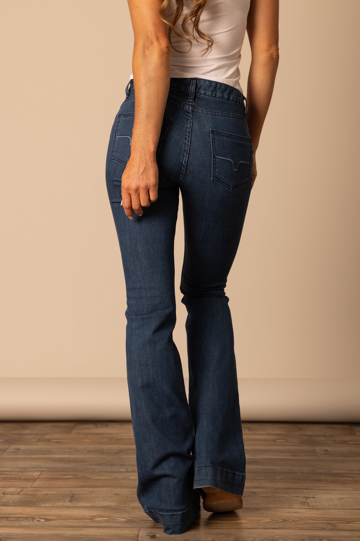 Kimes Lola Dark Indigo Blue Jeans