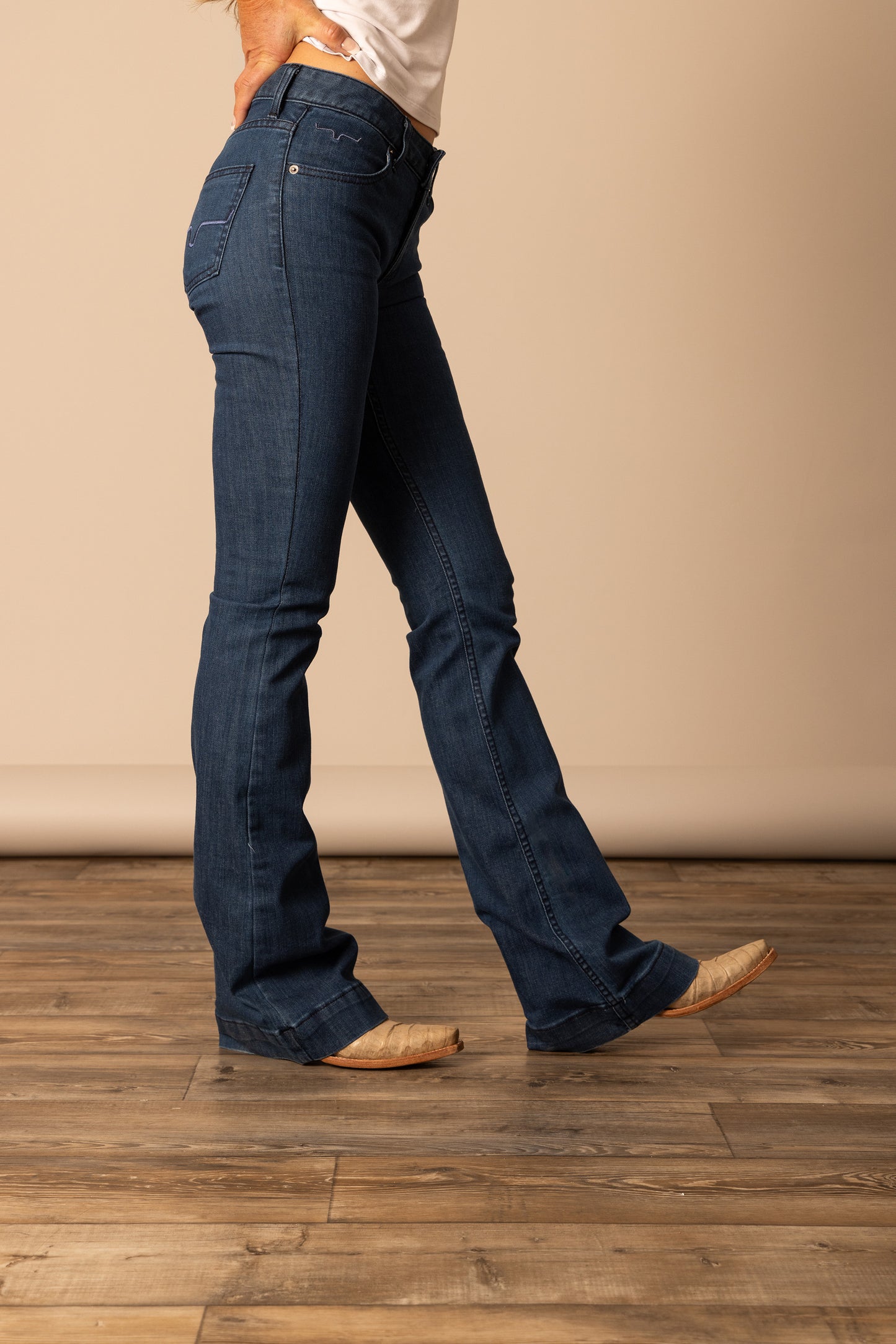 Kimes Lola Dark Indigo Blue Jeans